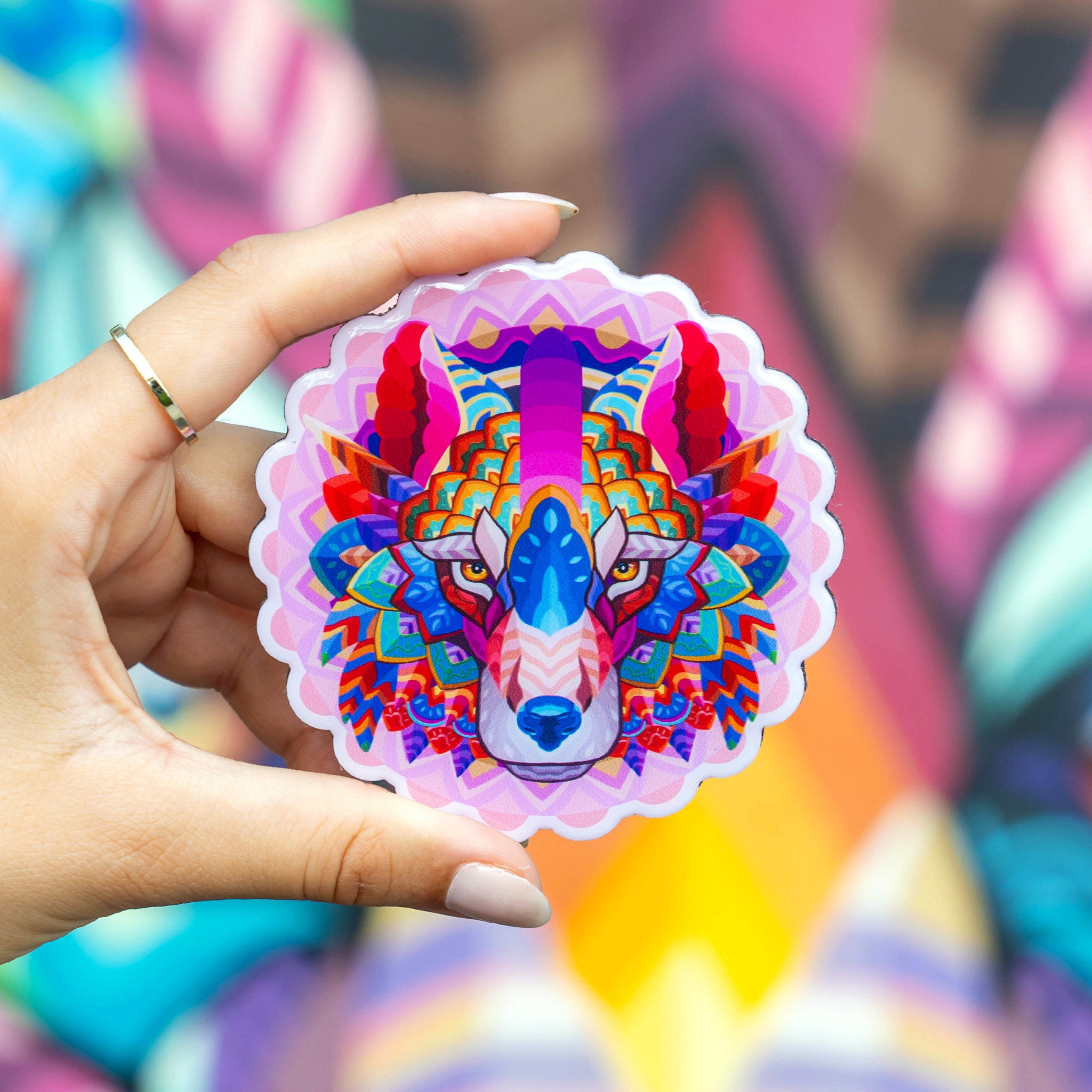 Farid Rueda WOLF Magnet - Wynwood Walls Shop