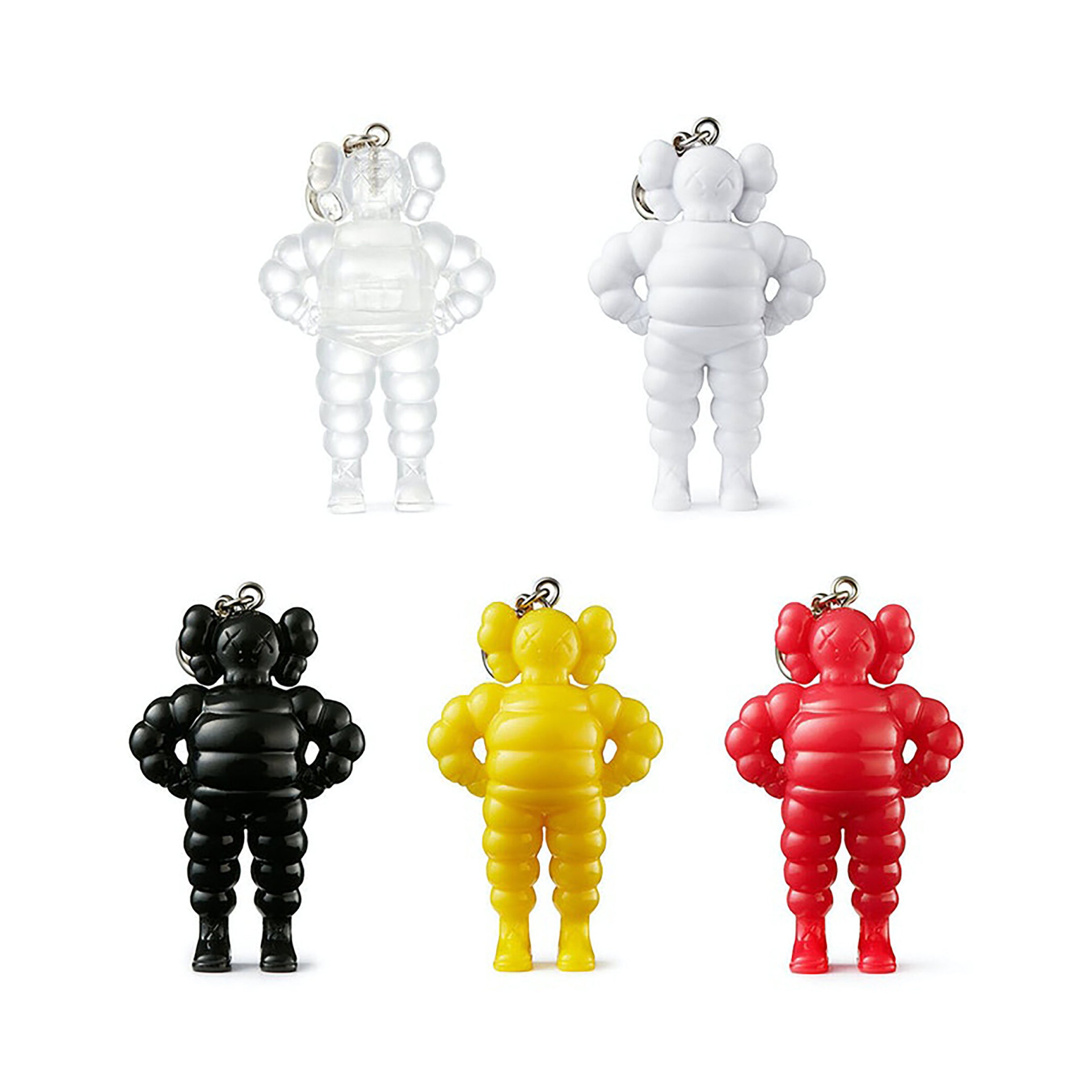 KAWS  Chum Keychains Set of 5 Secondary image