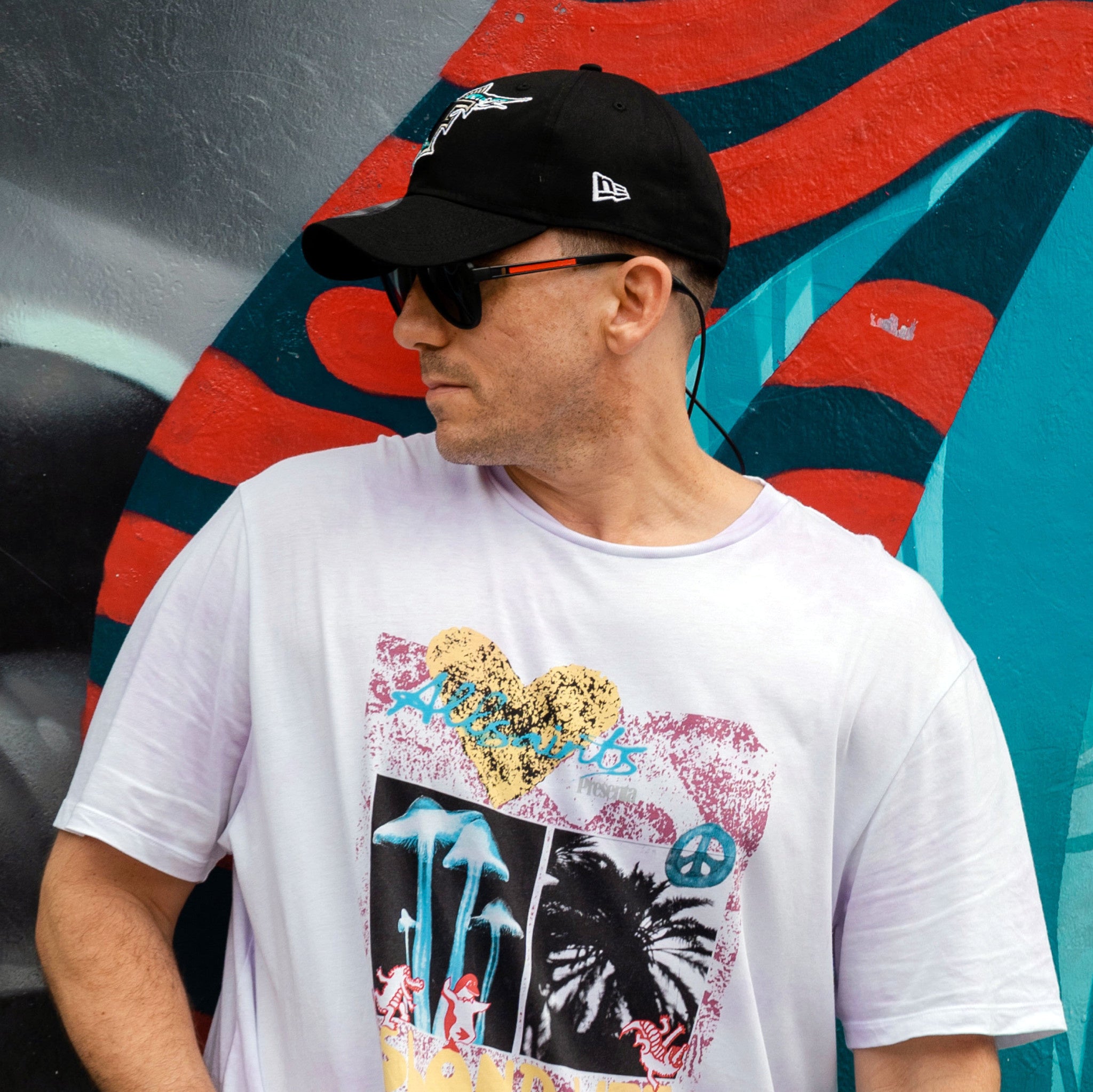Wynwood Walls x Florida Marlins 9TWENTY Adjustable - Wynwood Walls Shop