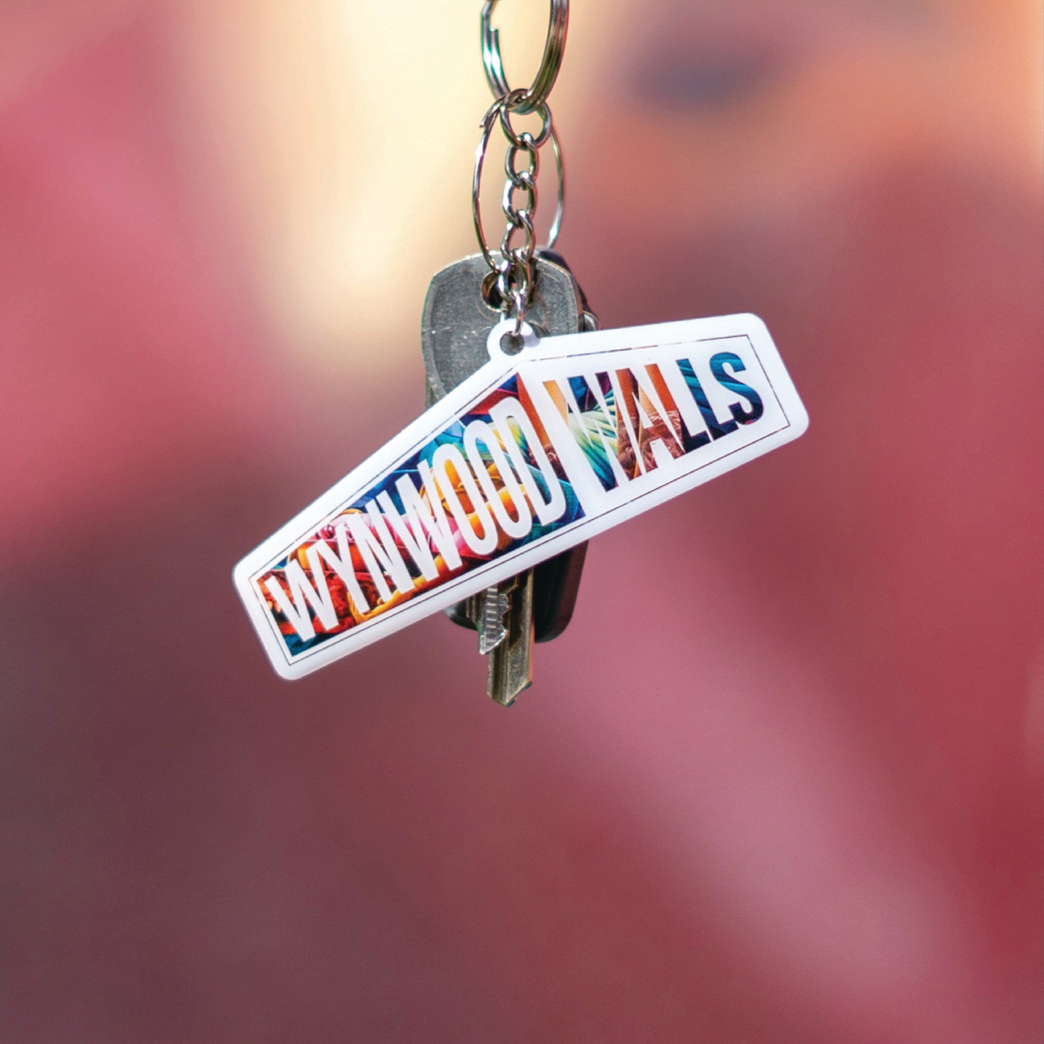 Wynwood Walls Logo ASHOP Crew Keychain - Wynwood Walls Shop