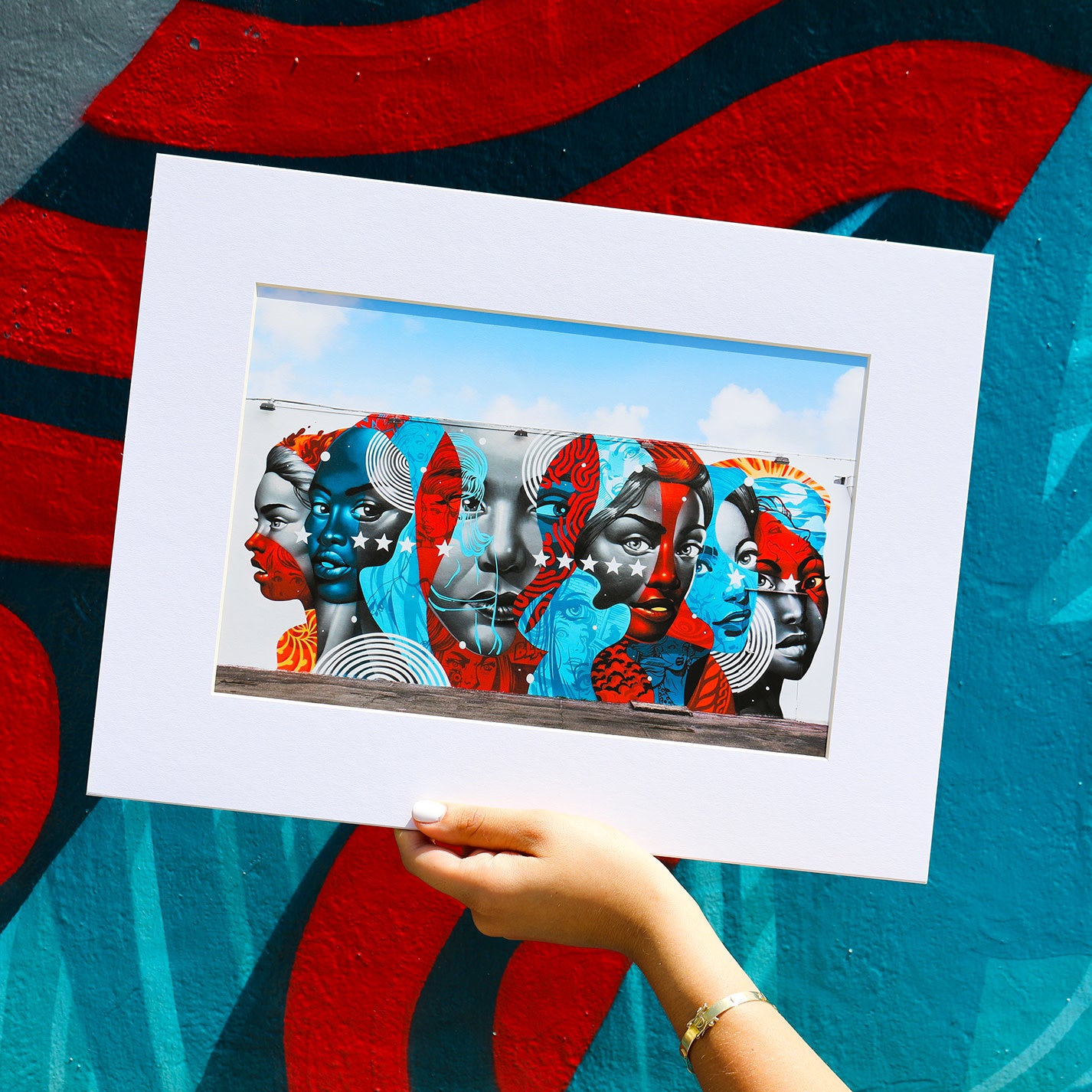 TRISTAN EATON Matted Print 2016 - Wynwood Walls Shop