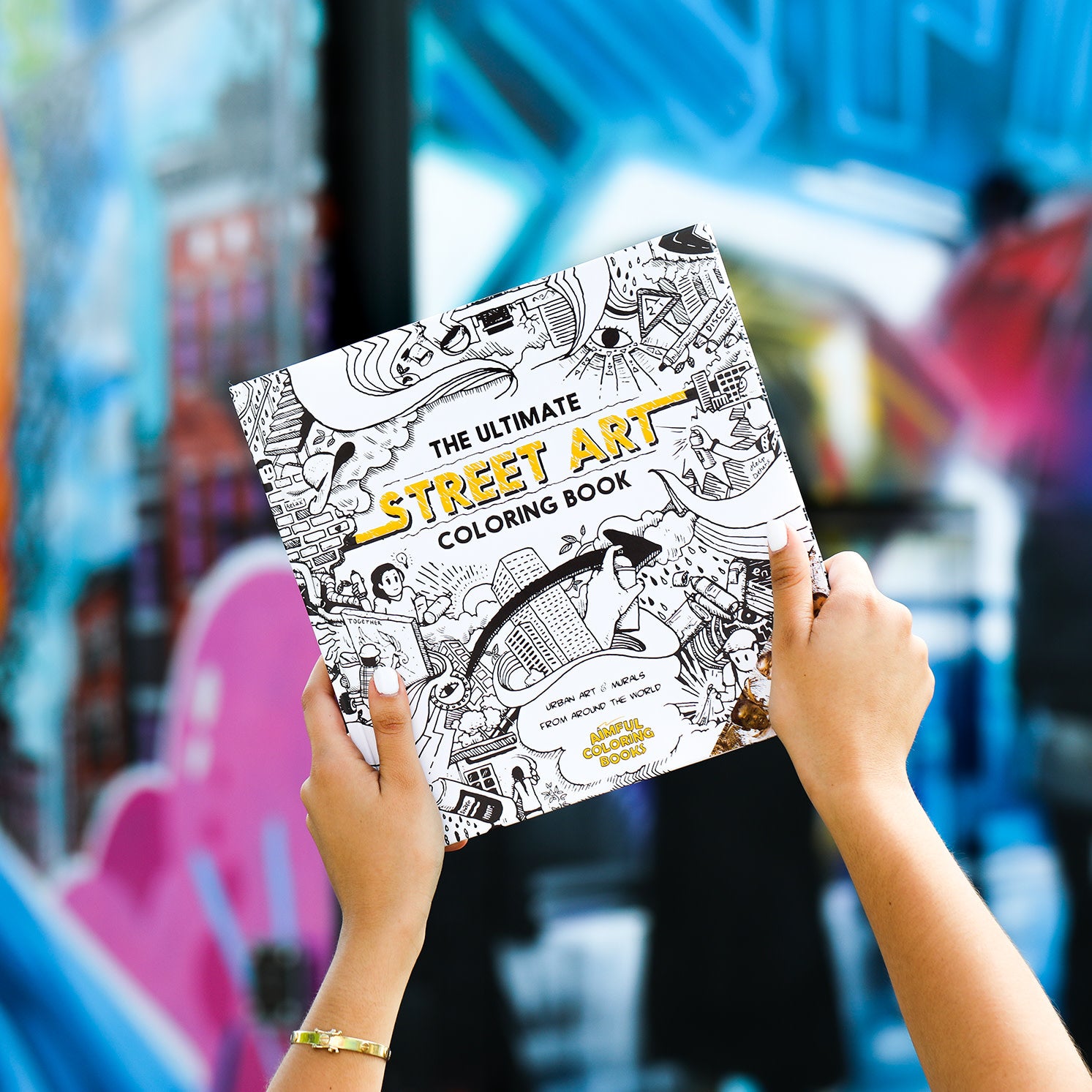 The Ultimate Street Art Coloring Book Secondary image