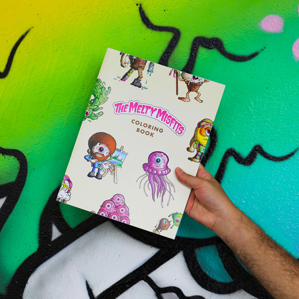 Stay Melty Coloring Book by Buff Monster - Wynwood Walls Shop