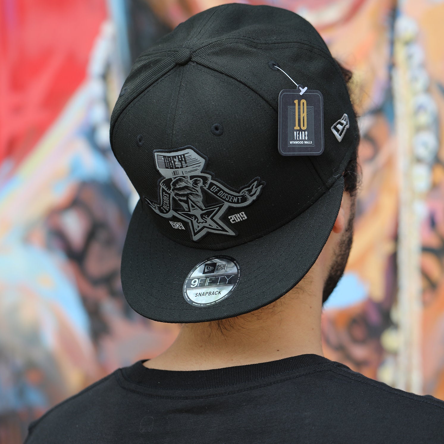 Shepard Fairey 3 DECADES OF DISSENT Wynwood Walls 10th Anniversary 9FIFTY Cap Secondary image