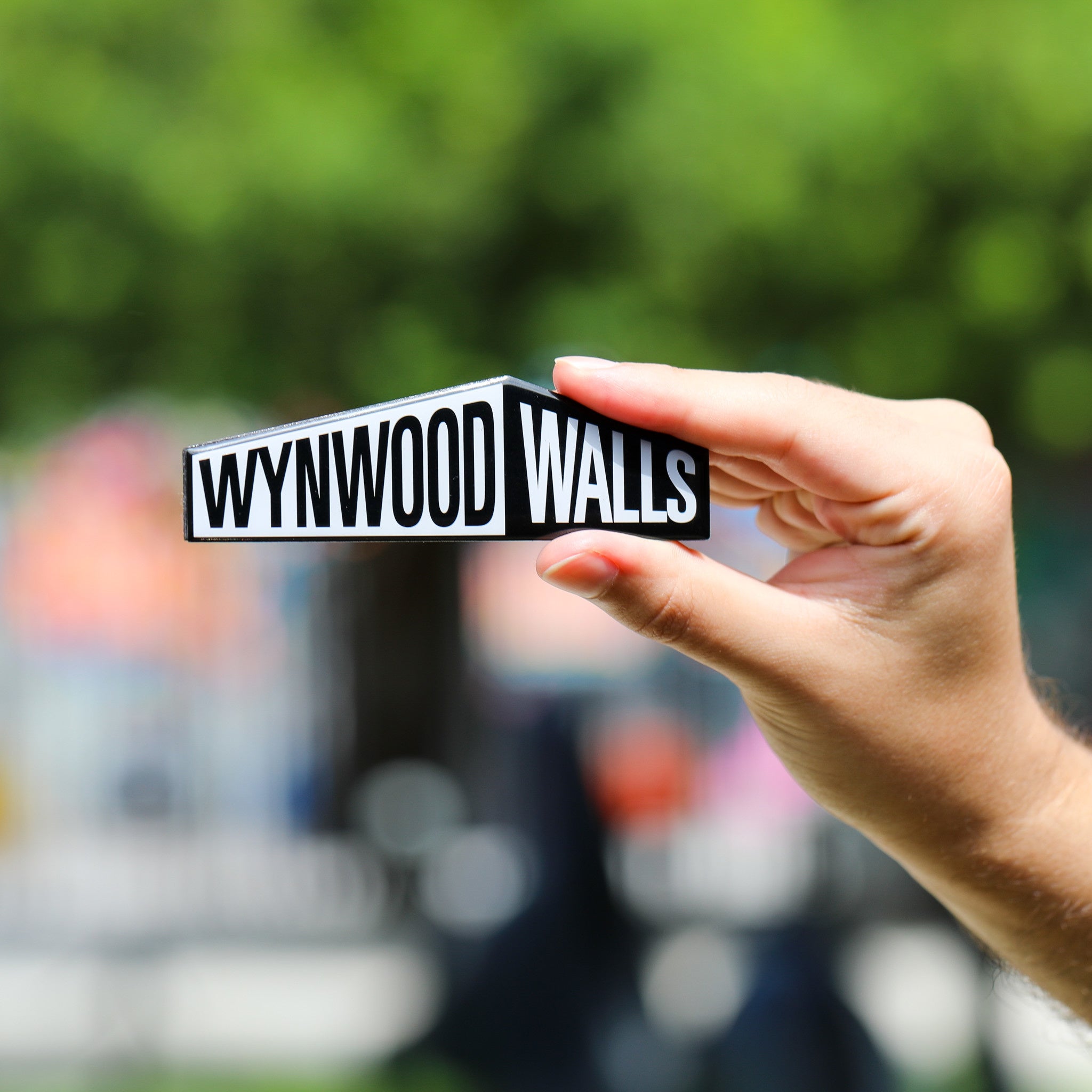 Wynwood Walls Enamel Magnet - Wynwood Walls Shop