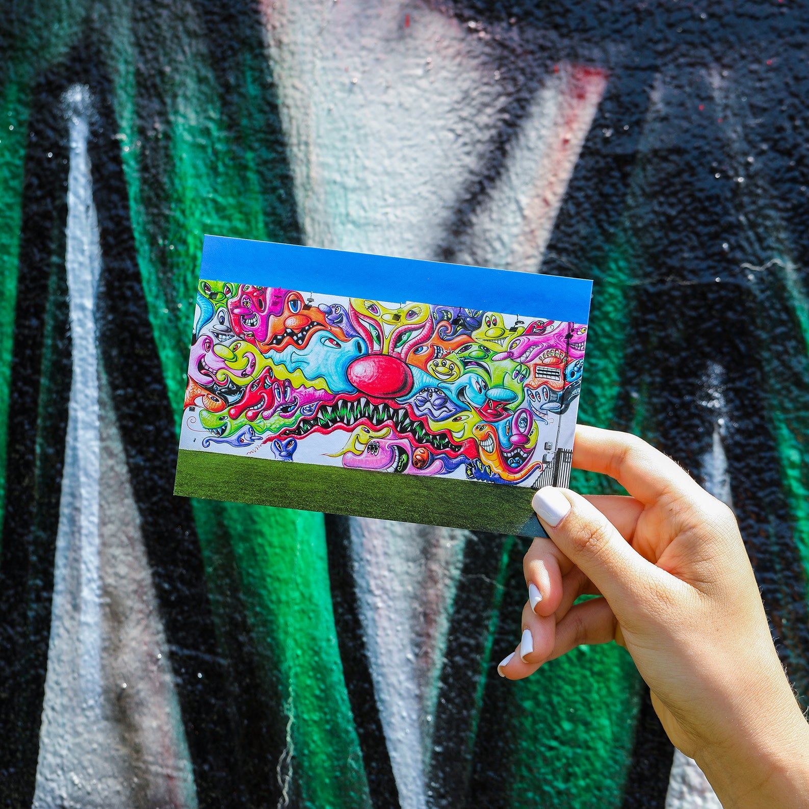 Kenny Scharf Postcard 2009 - Wynwood Walls Shop