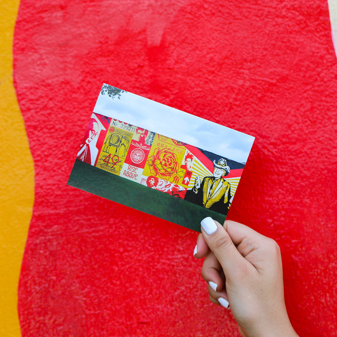 Shepard Fairey Postcard 2014 – Last Chance Secondary image