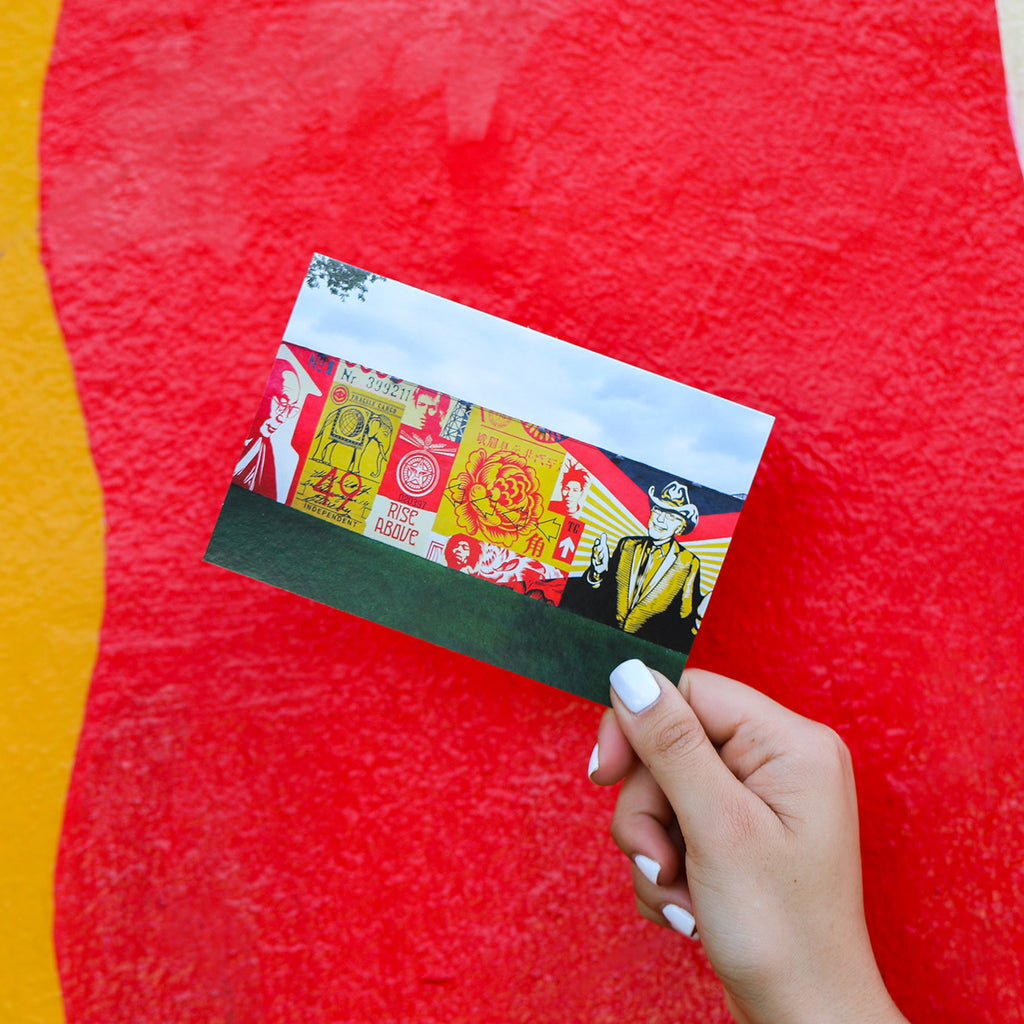 Shepard Fairey Postcard 2014 - Wynwood Walls Shop