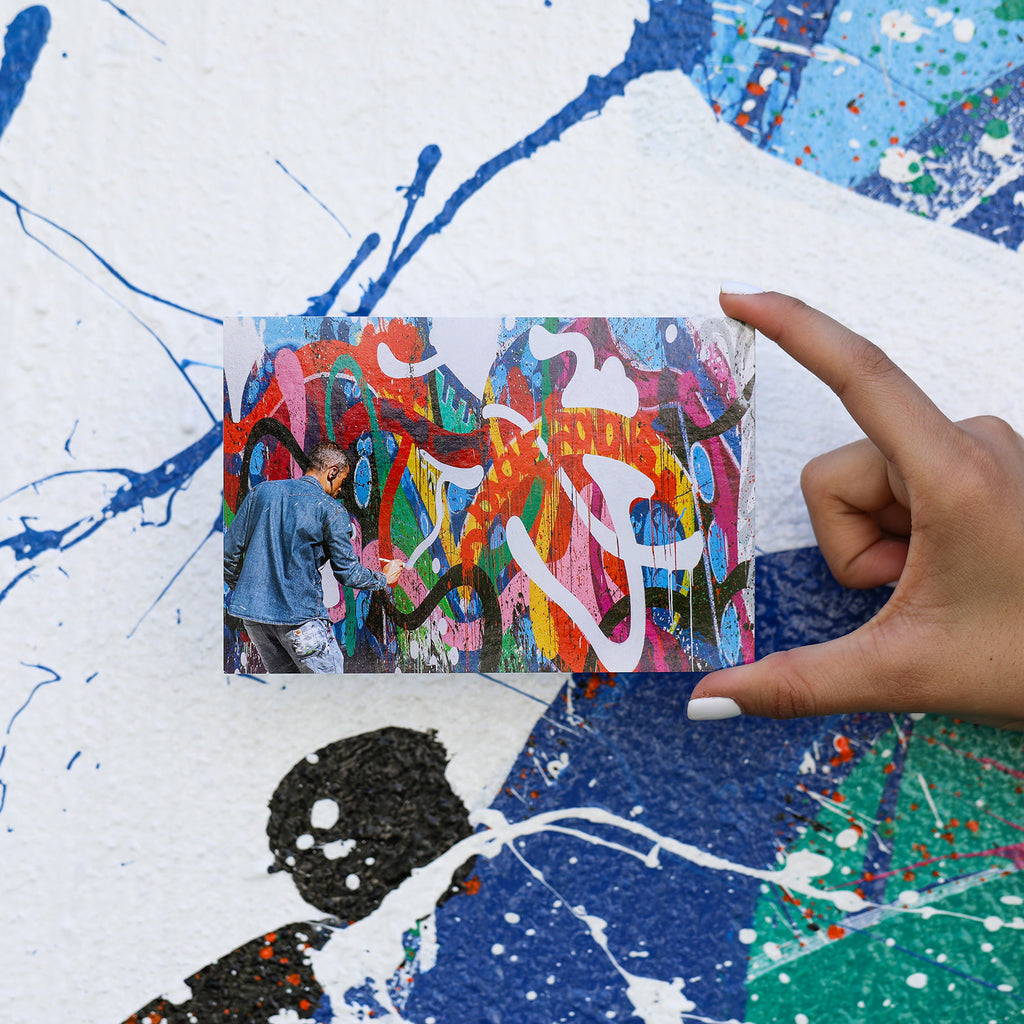 JonOne Postcard 2018 - Wynwood Walls Shop
