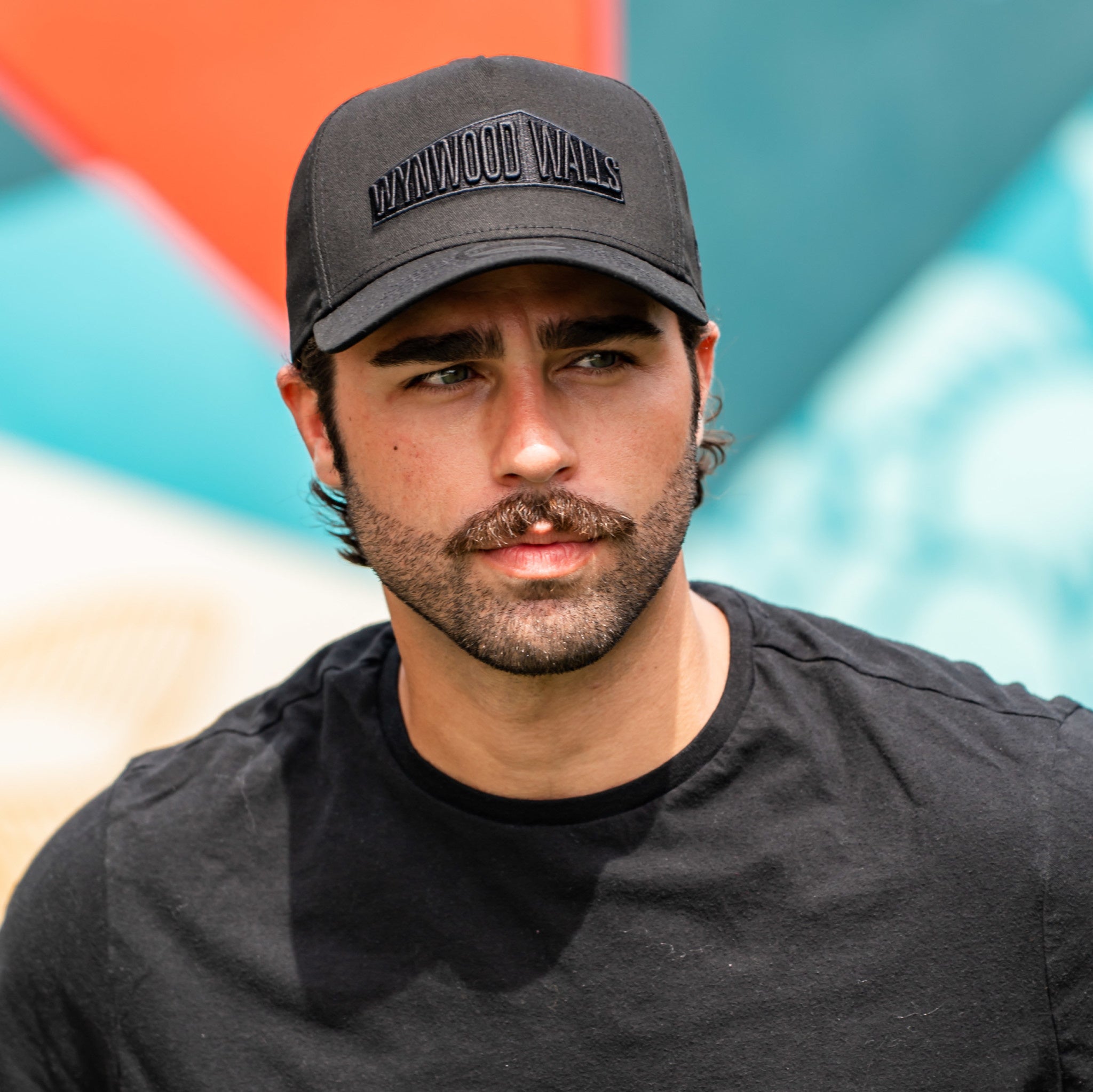 Wynwood Walls x New Era 9FORTY A-Frame Cap Black On Black Secondary image
