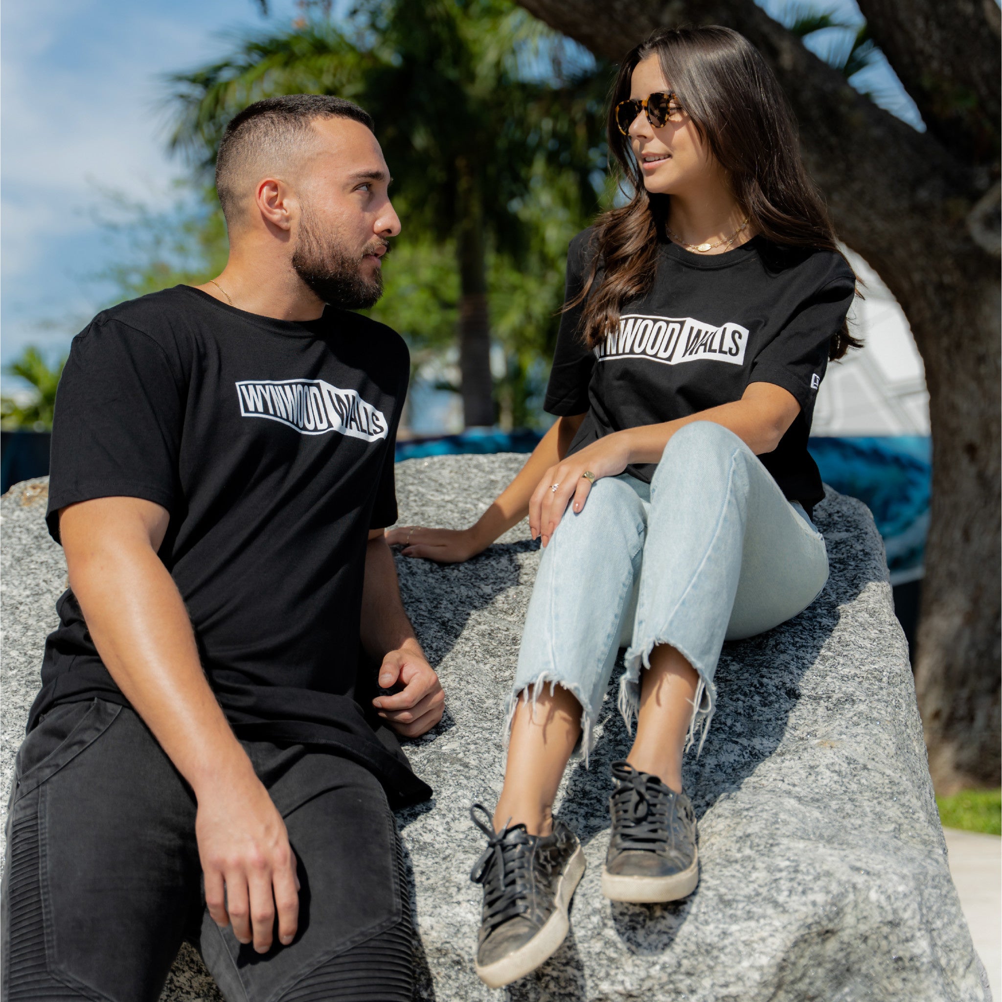 Wynwood Walls x New Era Men's Jersey crew - Wynwood Walls Shop