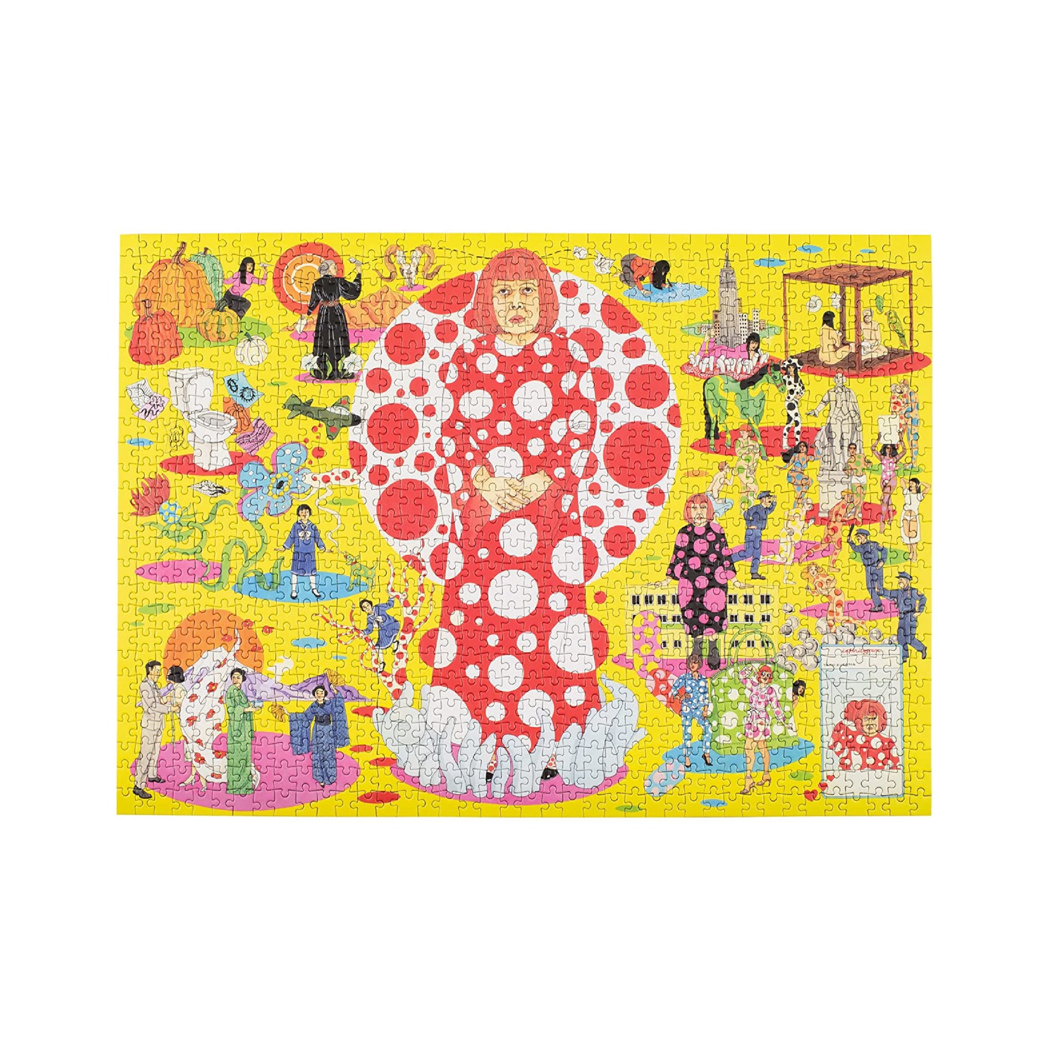 Puzzle 1000 World of Yayoi Kusama – The Wynwood Walls Shop