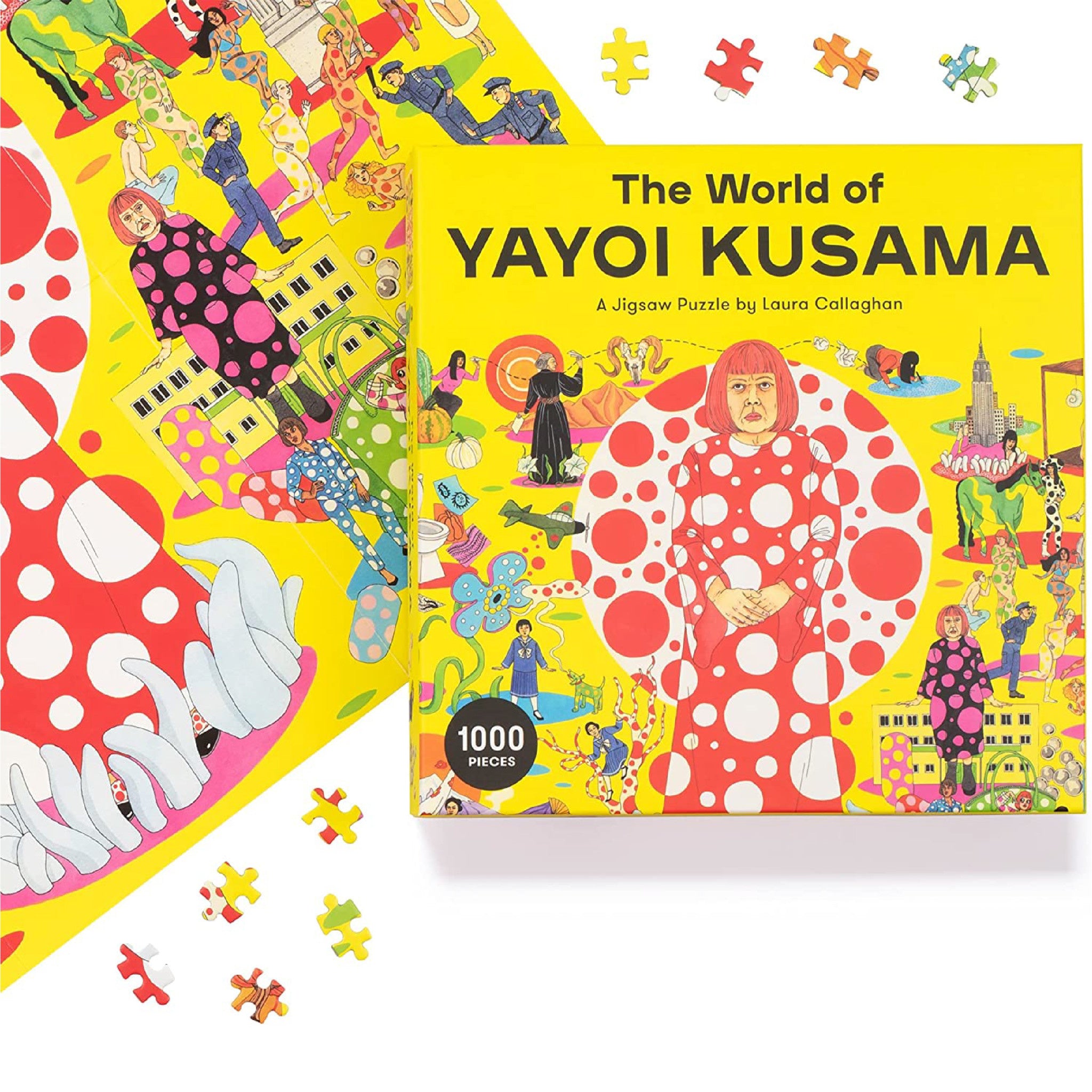 The World of Yayoi Kusama 1000 Piece Puzzle - Wynwood Walls Shop