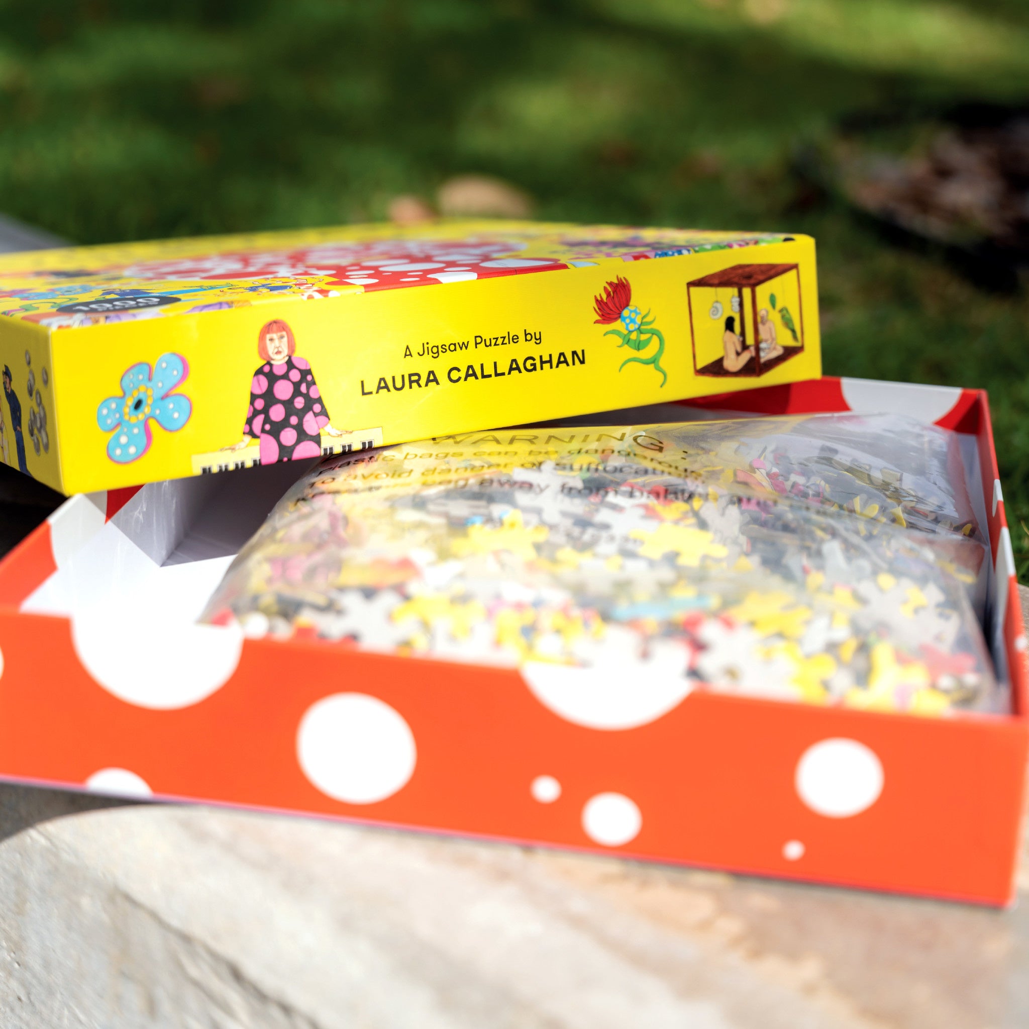 The World Of Yayoi Kusama 1000 Piece Jigsaw Puzzle - Art Puzzle With Poster, A2 Size When Complete