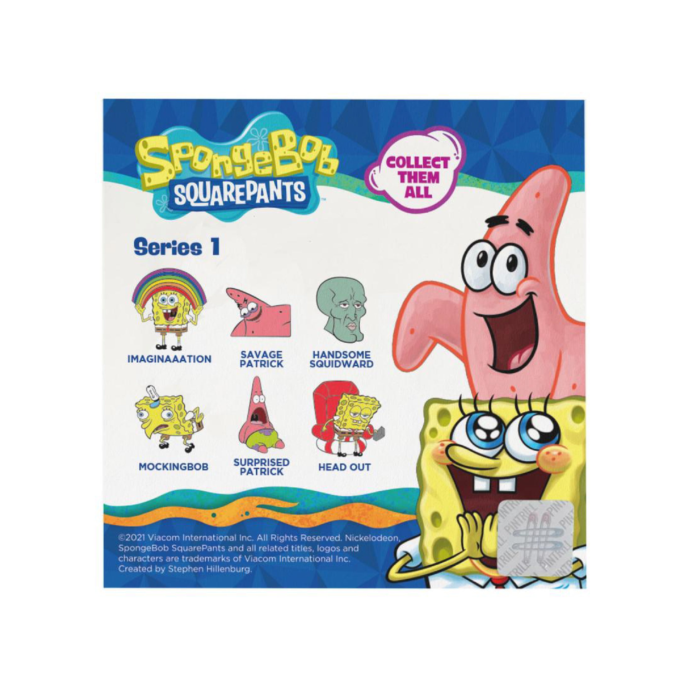 SpongeBob Series 1 SURPRISED PATRICK Pin