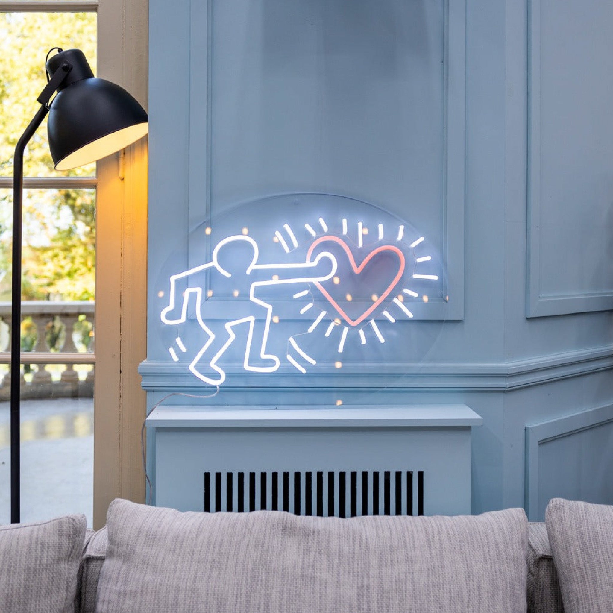 Send Love by Keith Haring - LED Neon Sign