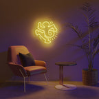 Twisted Man by Keith Haring - LED Neon Sign