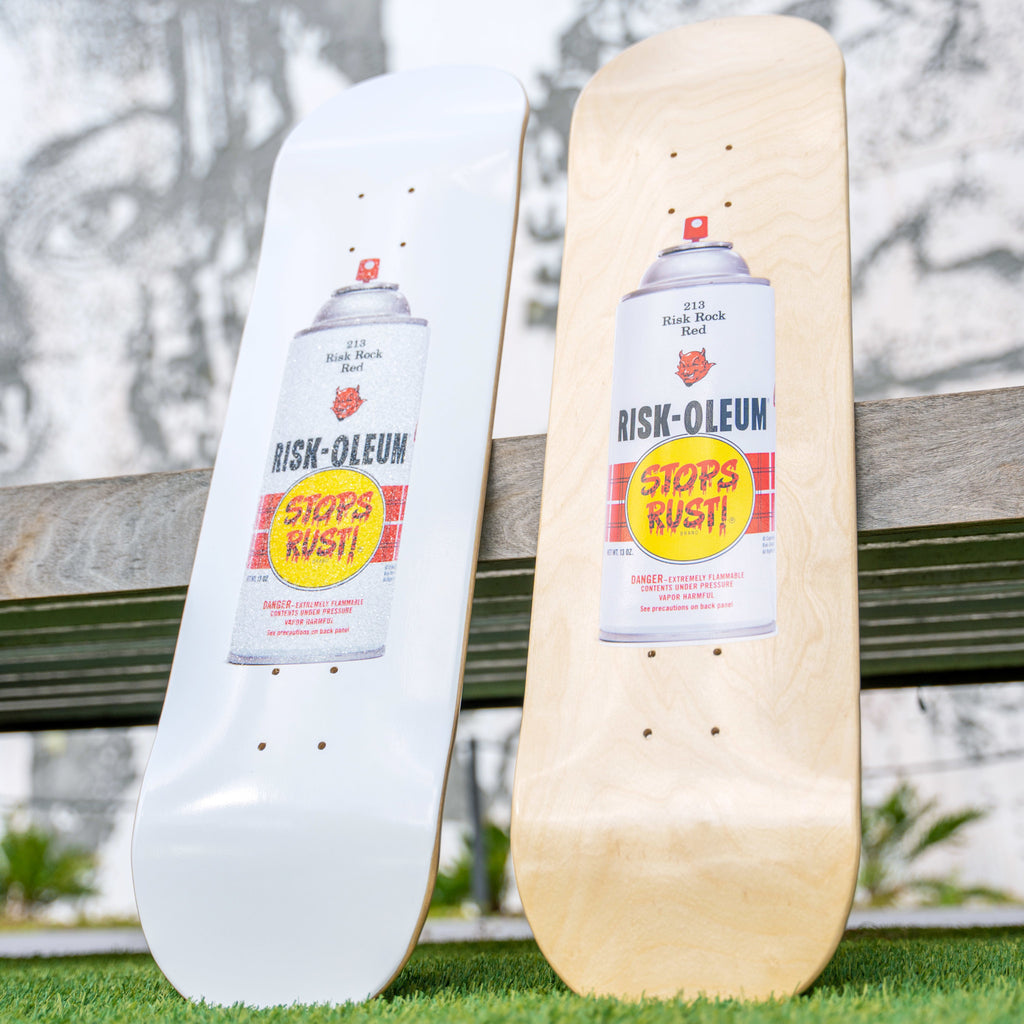 RISK Diamond Dust Riskoleum Skate Deck - Wynwood Walls Shop