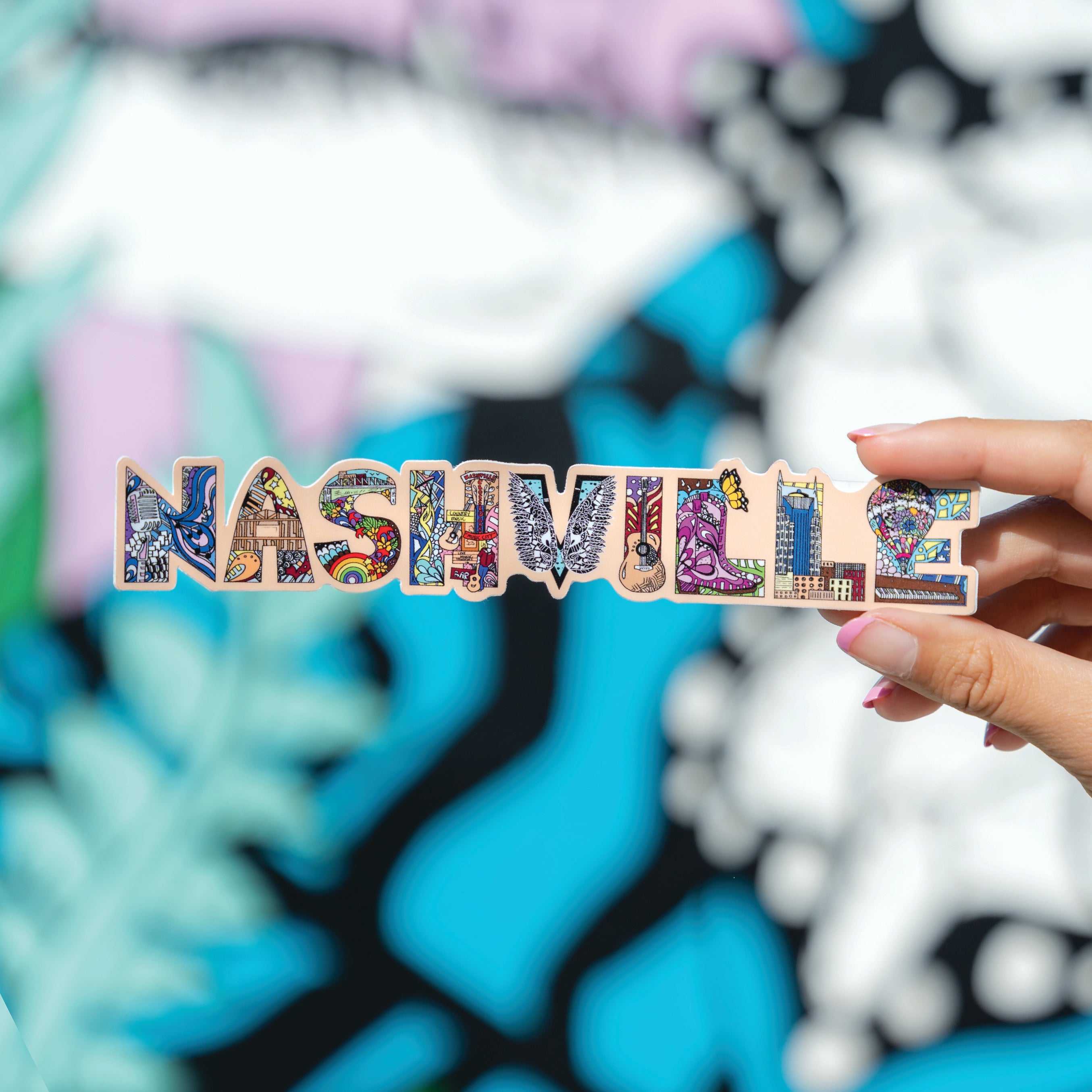 Kelsey Montague City Sticker Nashville